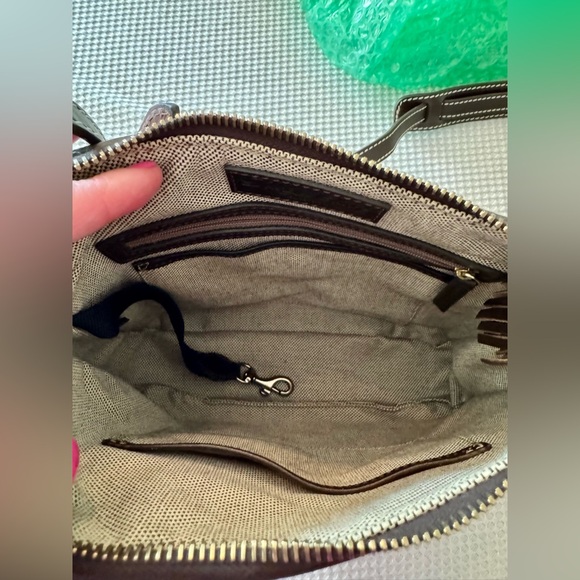 Dooney & Bourke Blue Denim Cross Body Bag - Vintage - Like New! - Picture 10 of 12